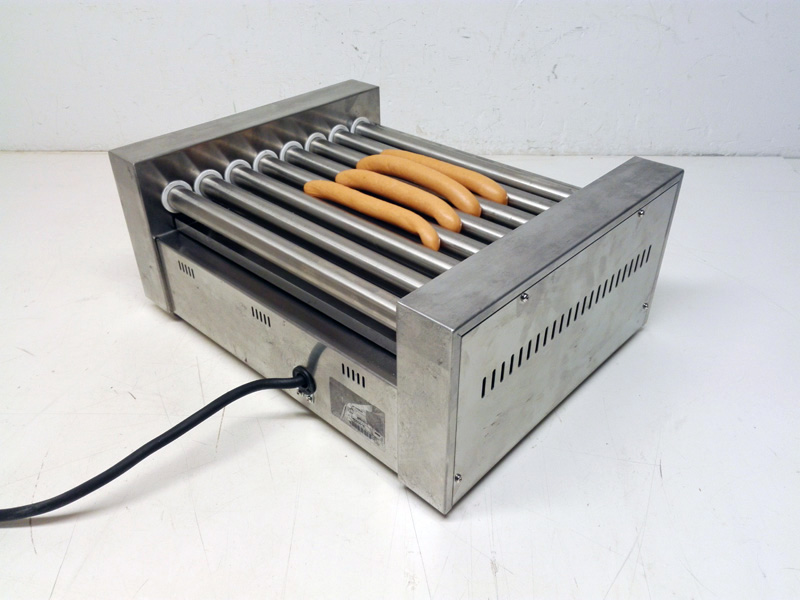 maquina plancha rodillo hot dog hosteleria inox funciona 19x45.5x34.7 1u